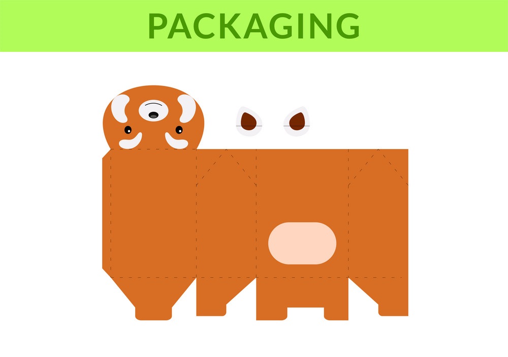 çocuklar için hazır hayvan model maketi şablonu, paper craft model animals